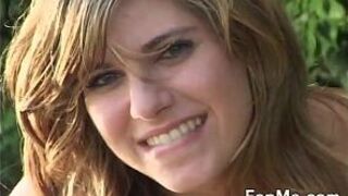 Lovely girl pleasures a huge dick - porn video