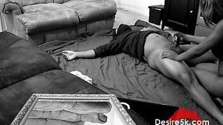 Ghetto Bitch Sucking and Fucking - porn video