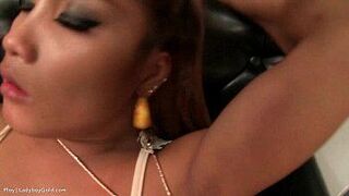Ladyboy Ploy Fat Cock Riding - porn video