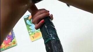 Hot strap on fick for cute teen girl - porn video