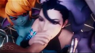 League of legens blowjob - porn video