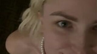 Amateur Blowjob and Facial Britt Blair - porn video